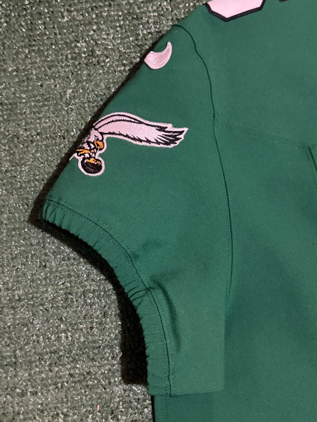 Devonta Smith Philadelphia Eagles Jersey #6 Nike Vapor F.U.S.E Elite Kelly Green 48 (XL) NFL