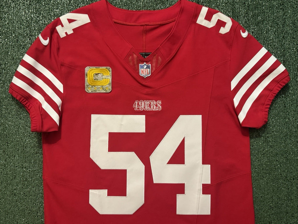 Fred Warner San Francisco 49ers
Jersey #54 Nike Vapor FUSE Elite red Size 40 (Medium) NFL