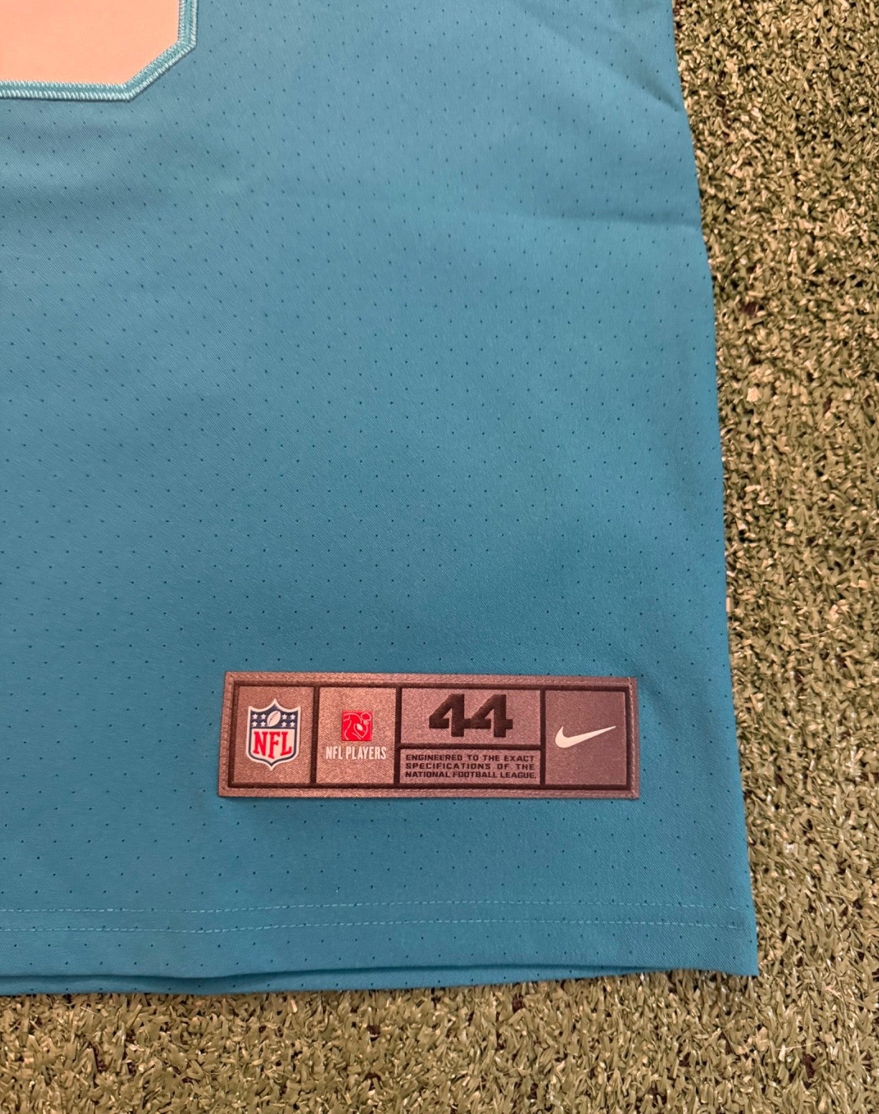 Trevor Lawrence Jacksonville Jaguars Jersey #16 Nike Vapor Elite Teal Size 44 (L) NFL