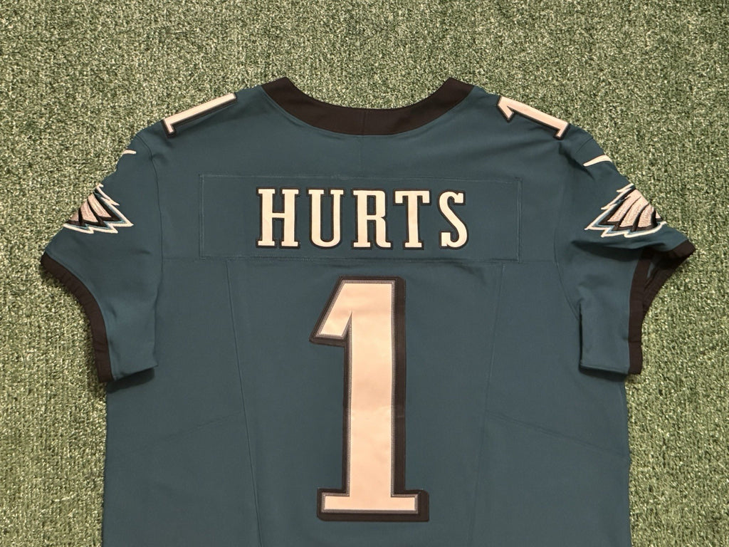 Jalen Hurts Philadelphia Eagles Jersey #1 Nike Vapor FUSE Elite Green size 48 (XL) NFL