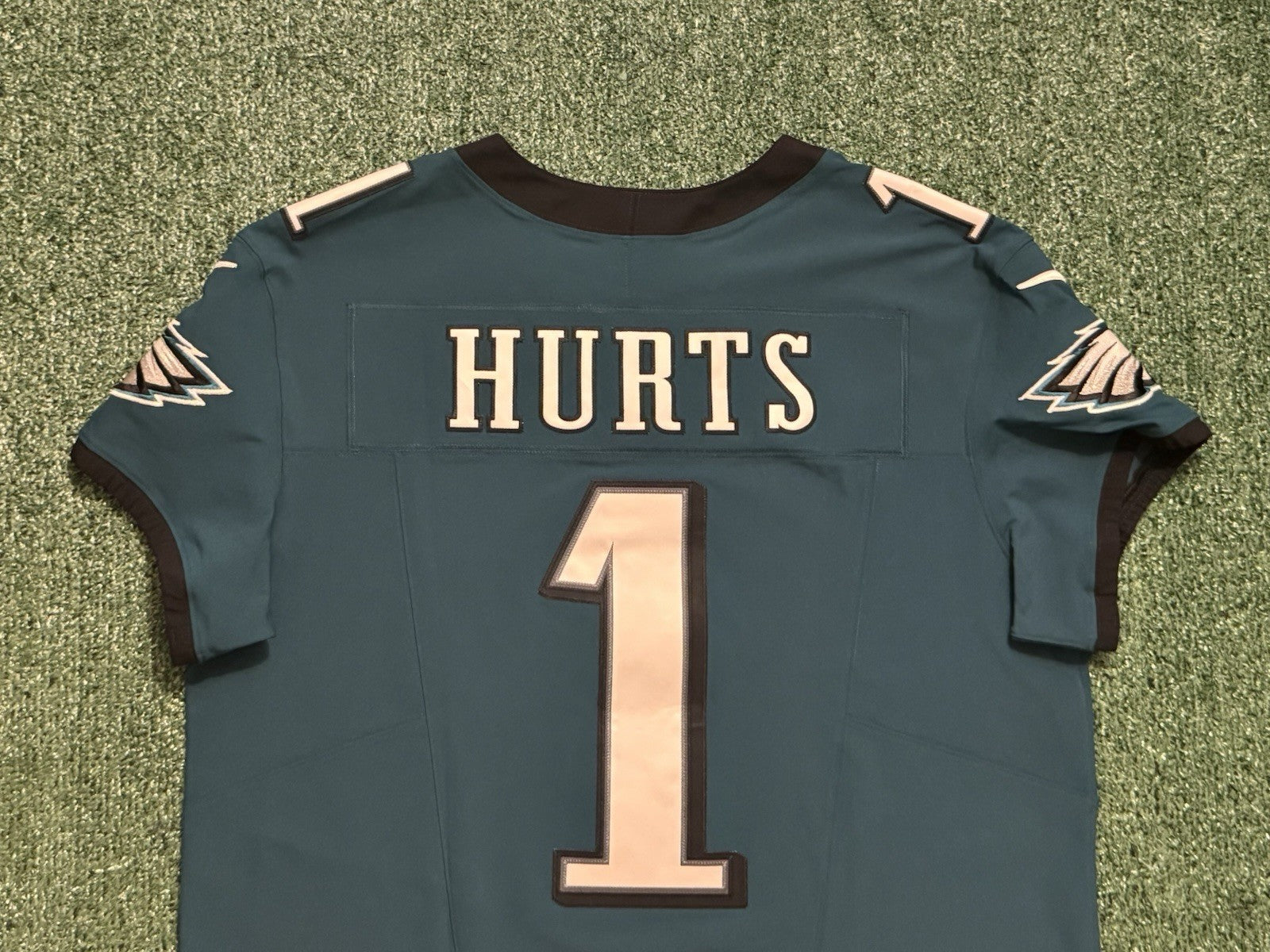 Jalen Hurts Philadelphia Eagles Jersey #1 Nike Vapor FUSE Elite Green size 48 (XL) NFL