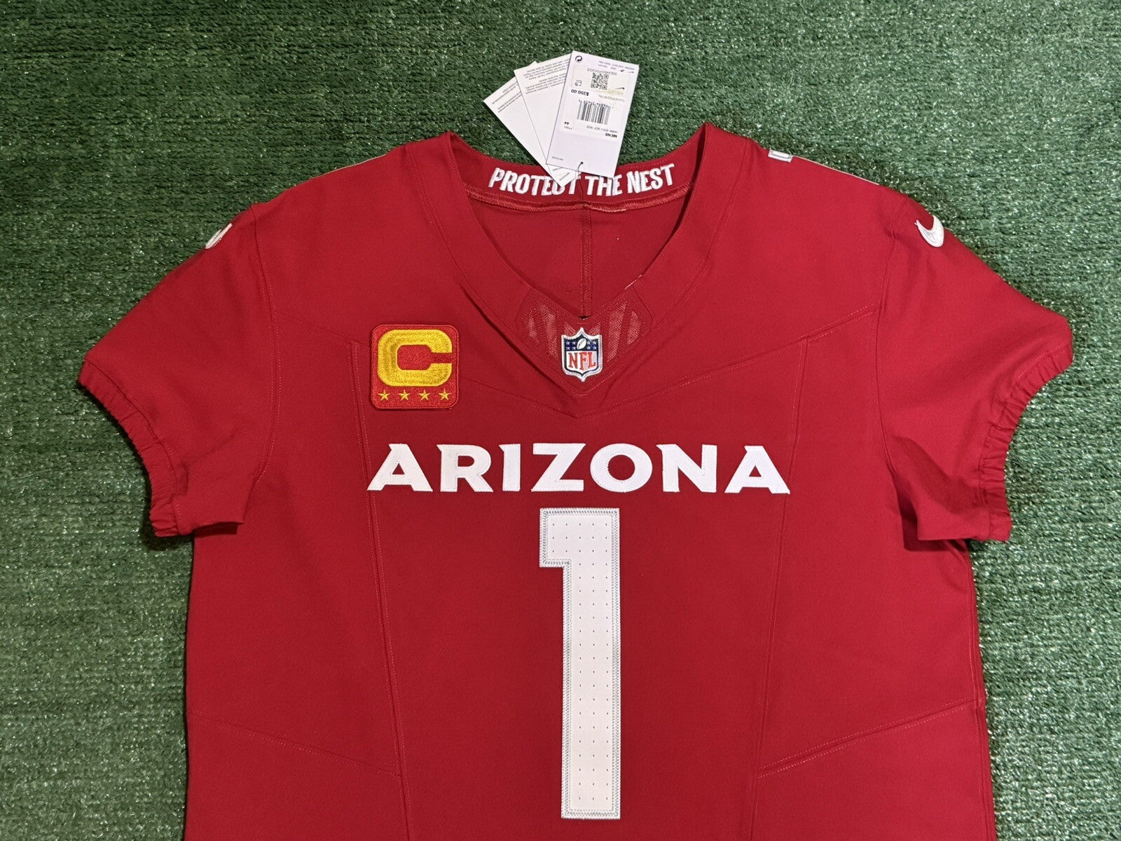Kyler Murray Arizona Cardinals Jersey #1 Nike Vapor FUSE Elite red Size 44 (Large) NFL