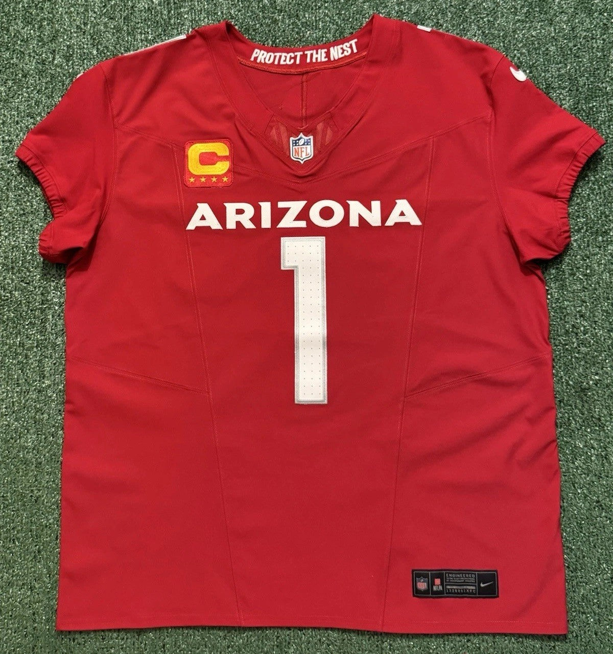 Kyler Murray Arizona Cardinals Jersey #1 Nike Vapor FUSE Elite red Size 48 (XL) NFL
