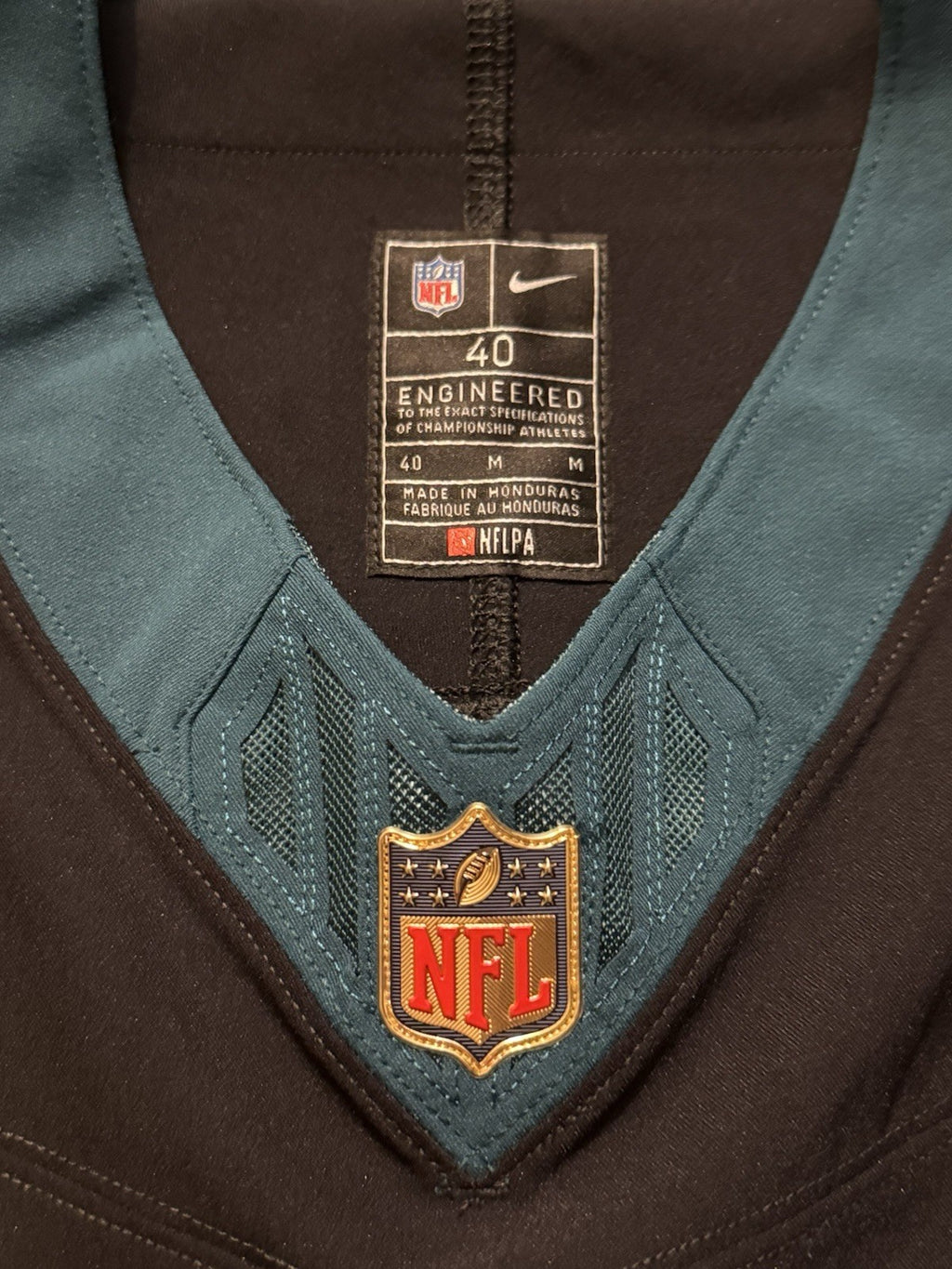 Saquon Barkley Philadelphia Eagles Jersey #26 Nike Vapor FUSE Elite Black Size 40 (Medium) NFL