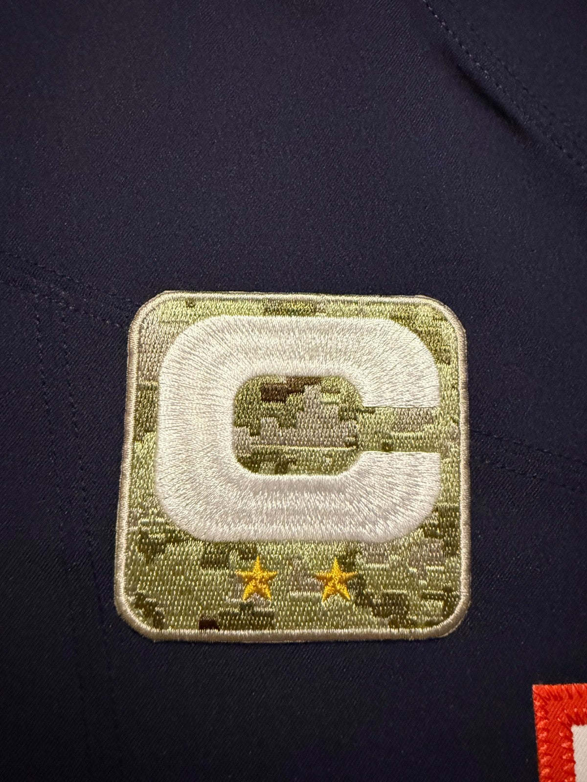 Caleb Williams Chicago Bears Jersey #18 Nike Vapor FUSE Elite Navy Size 44 (Large) NFL