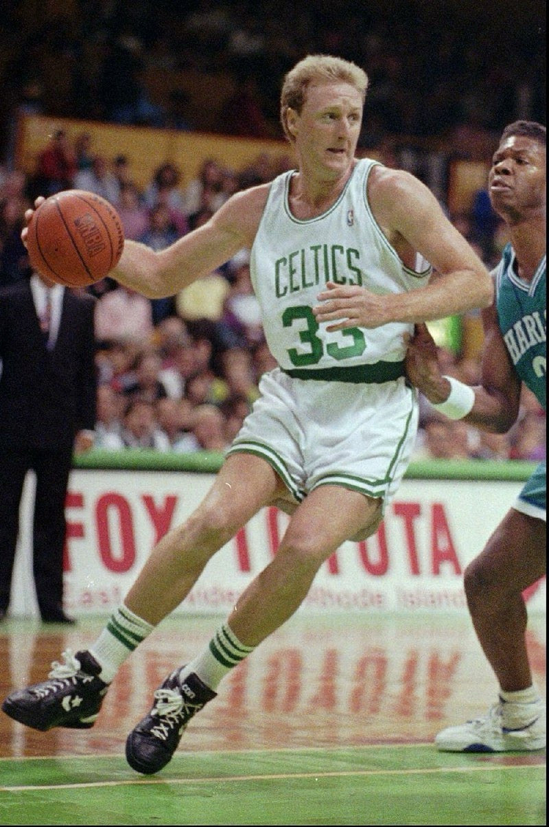 Larry Bird Boston Celtics Jersey #33 Nike Authentic White Size 48 (XL) NBA