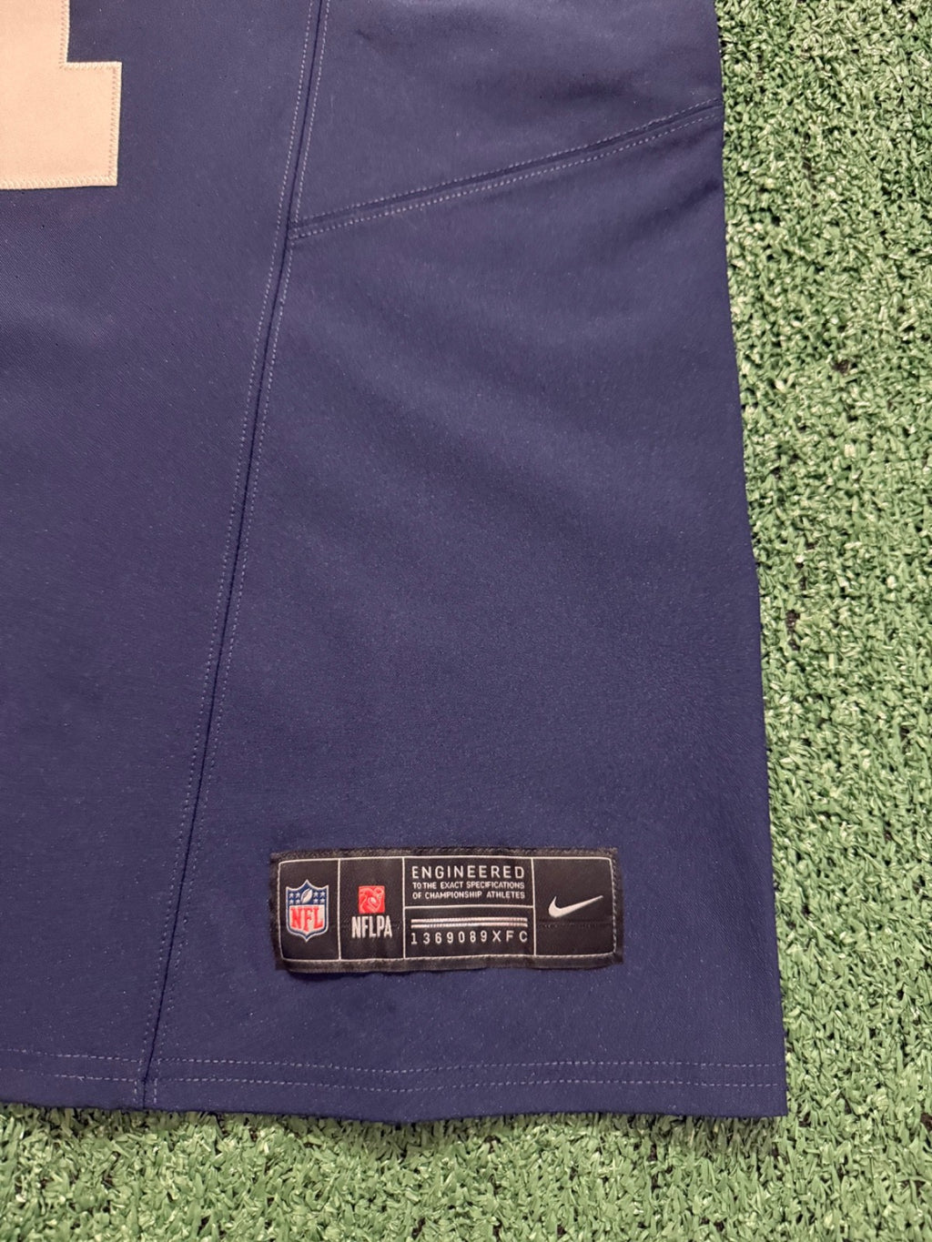 Dak Prescott Dallas Cowboys Jersey #4 Nike Vapor Fuse Elite Navy Size 44 (Large) NFL