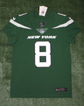Aaron Rodgers New York Jets Jersey #8 Nike Vapor Elite Green Size 40 (M) NFL
