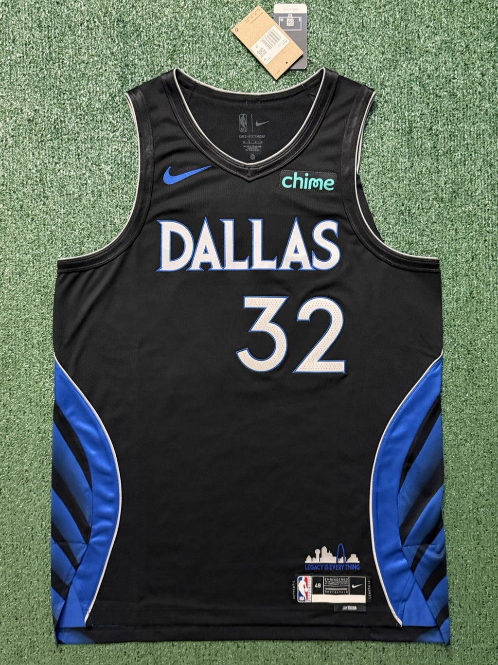 Cooper Flagg Dallas Mavericks Jersey #32 Nike ADV Black Size 48 (Large) NBA