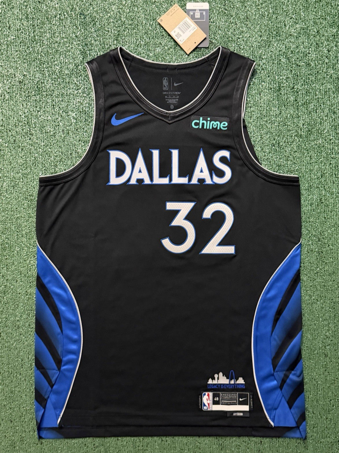 Cooper Flagg Dallas Mavericks Jersey #32 Nike ADV Black Size 48 (Large) NBA
