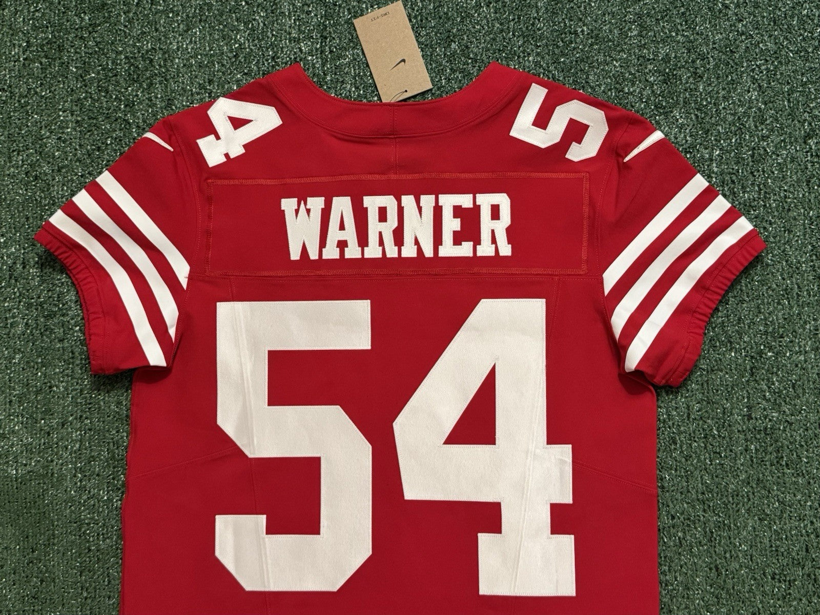 Fred Warner San Francisco 49ers
Jersey #54 Nike Vapor FUSE Elite red Size 40 (Medium) NFL