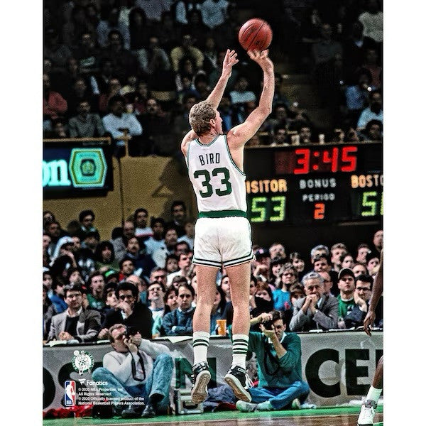 Larry Bird Boston Celtics Jersey #33 Nike Authentic White Size 48 (XL) NBA