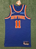 Jalen Brunson New York Knicks Jersey #11 Nike ADV Authentic Blue Size 44 (M) NBA