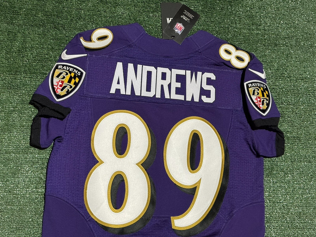 Mark Andrews Baltimore Ravens Jersey #89 Nike Vapor Elite Purple Size 40 (M) NFL