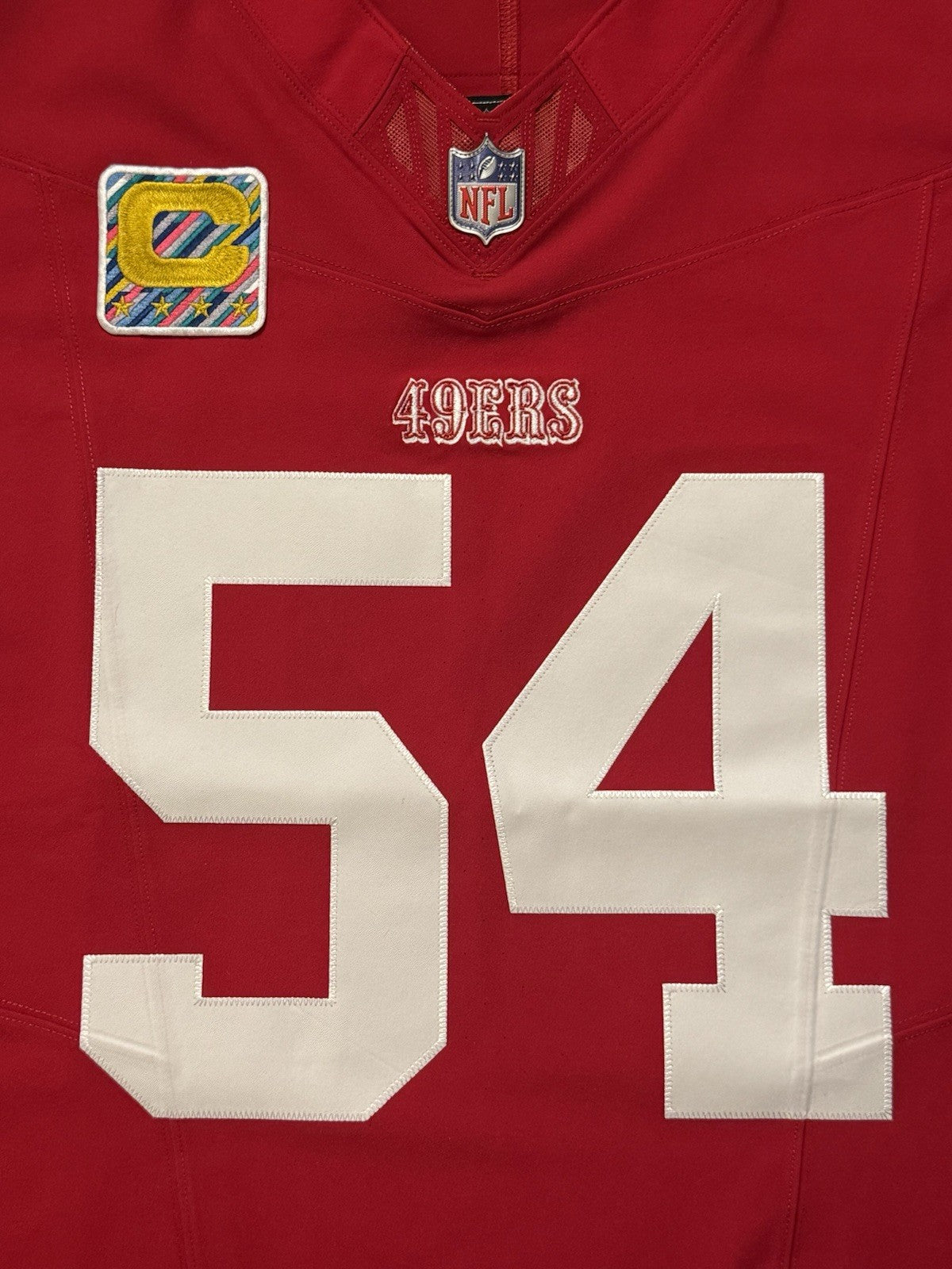Fred Warner San Francisco 49ers
Jersey #54 Nike Vapor FUSE Elite red Size 48 (XL) NFL