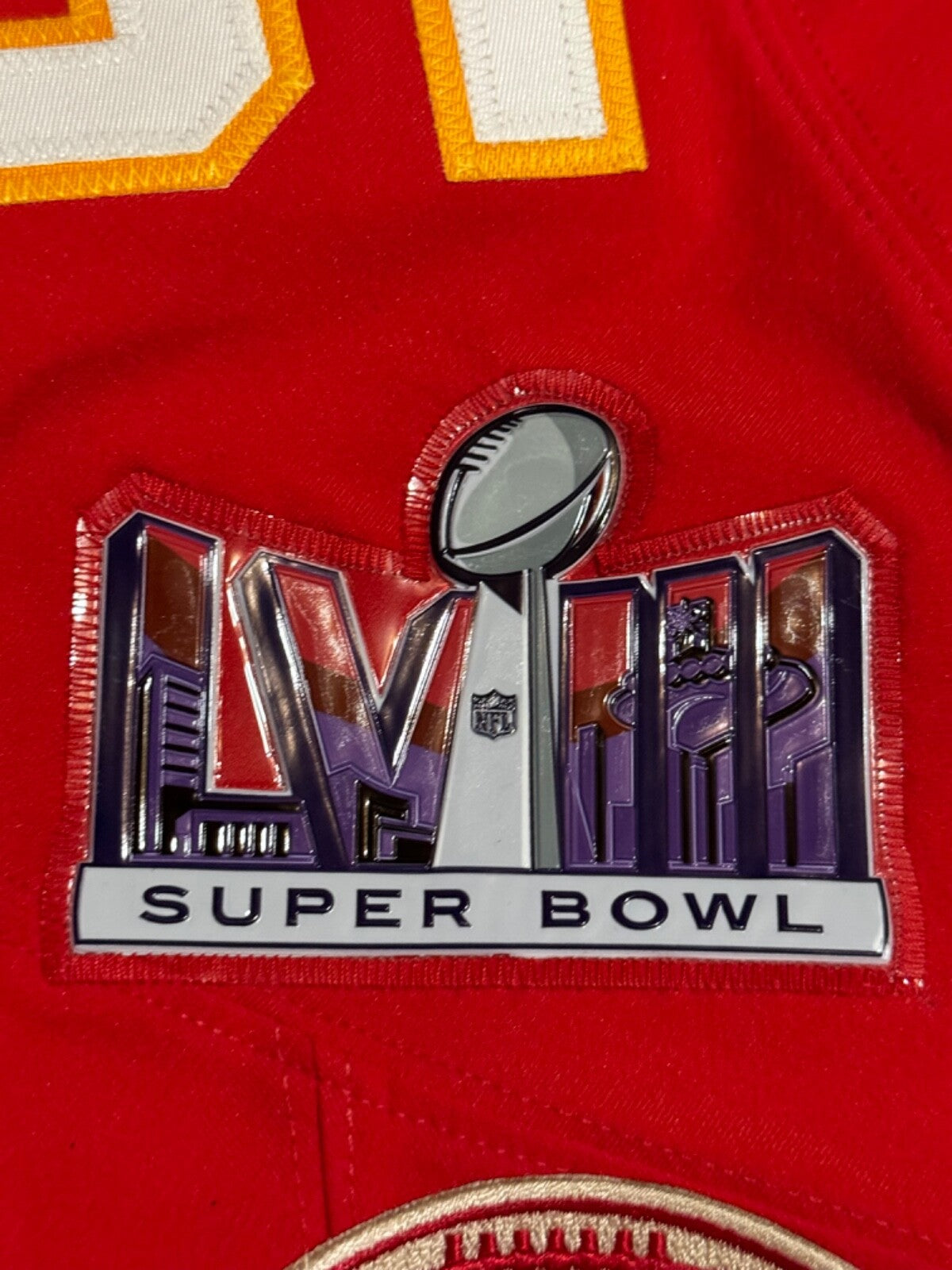 Patrick Mahomes Kansas City Chiefs Jersey #15 Nike Vapor FUSE Elite Red Size 40 (M) NFL