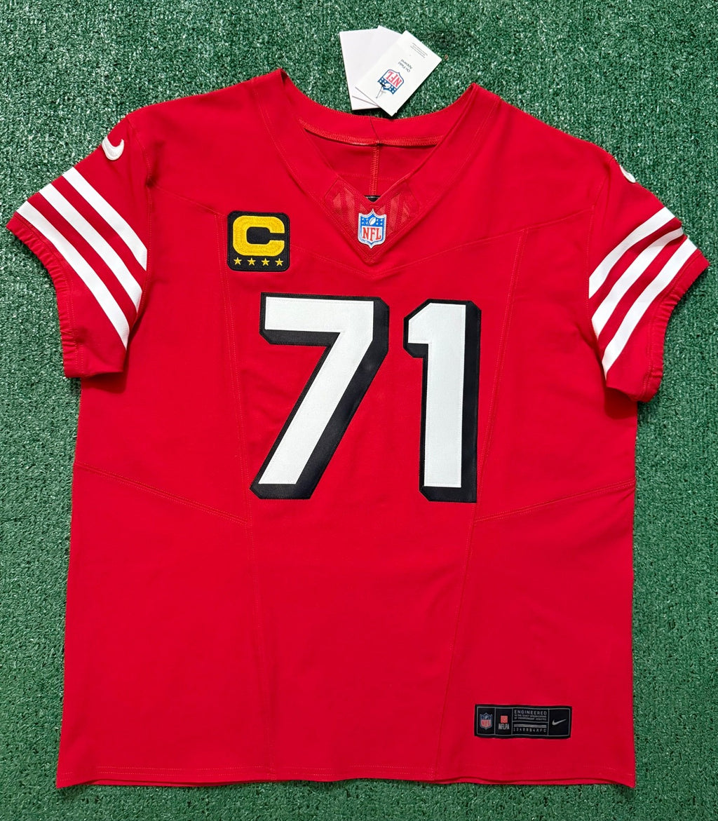 Trent Williams San Francisco 49ers Jersey #71 Nike Vapor FUSE Elite red Size 48 (XL) NFL