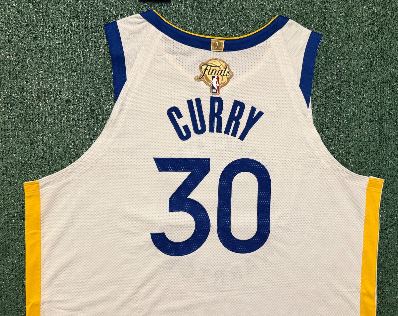 Steph Curry Golden State Warriors Jersey #30 Nike ADV Authentic White Size 52 (XL) NBA