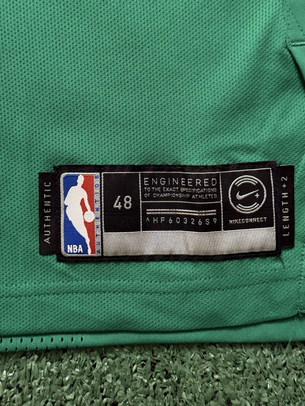 Jayson Tatum Boston Celtics Jersey #0 Nike Aeroswift Authentic Green Size 48 (Large) NBA