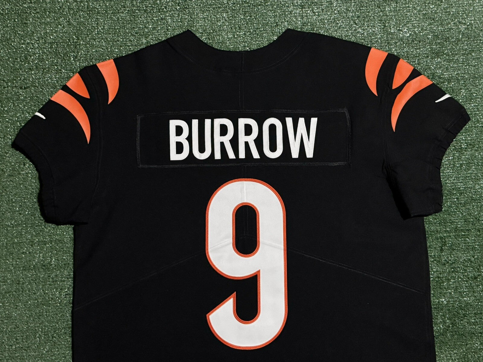 Joe Burrow Cincinnati Bengals Jersey #9 Nike Vapor Elite Black Size 48 (XL) NFL