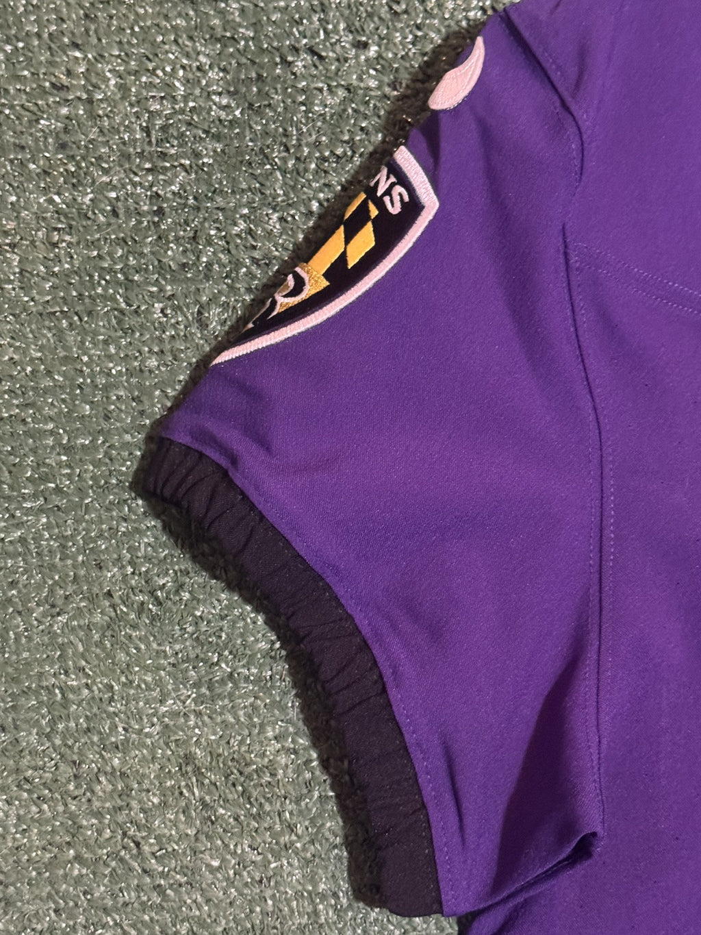 Zay Flowers Baltimore Ravens Jersey #4 Nike Vapor FUSE Elite Purple Size 44 (L) NFL