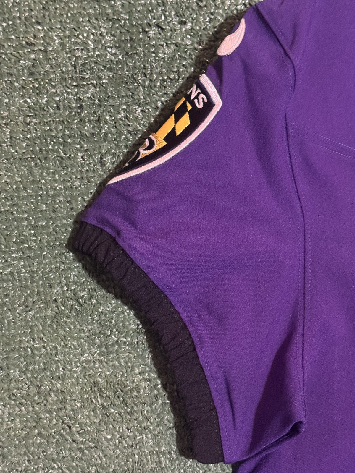 Zay Flowers Baltimore Ravens Jersey #4 Nike Vapor FUSE Elite Purple Size 44 (L) NFL