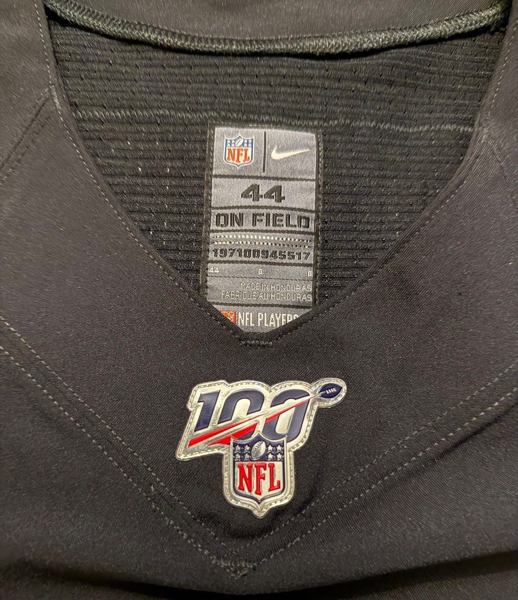 Lamar Jackson Baltimore Ravens Jersey #8 Nike Vapor Elite Black Size 44 (L) NFL