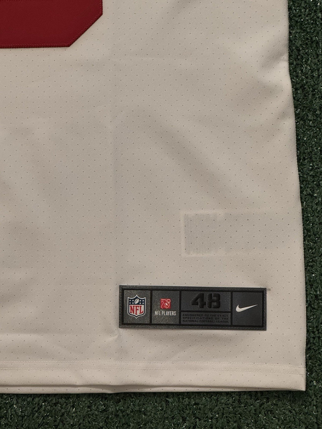 George Kittle San Francisco 49ers
Jersey #85 Nike Vapor Elite white
Size 48 (XL) NFL