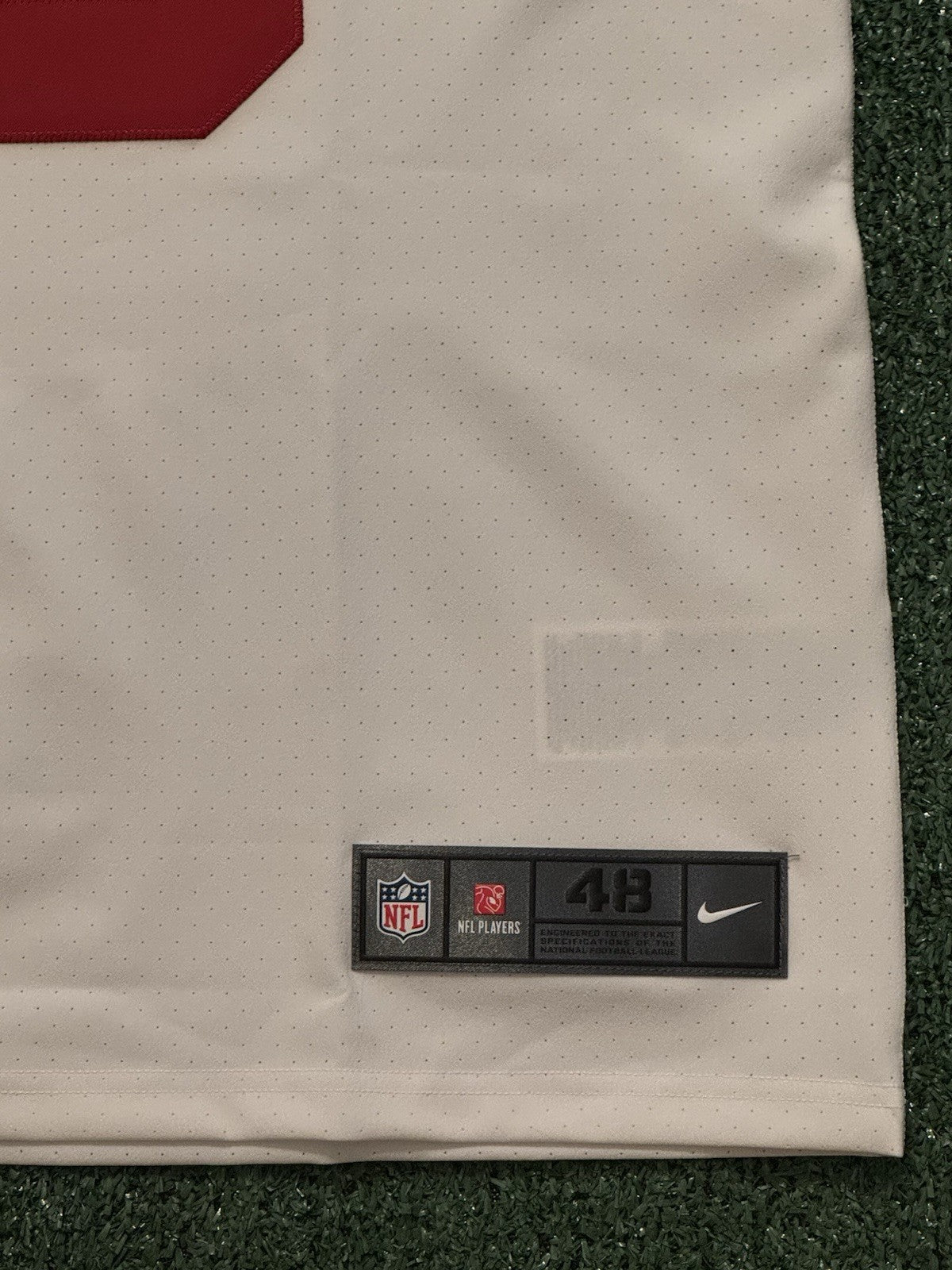 George Kittle San Francisco 49ers
Jersey #85 Nike Vapor Elite white
Size 48 (XL) NFL