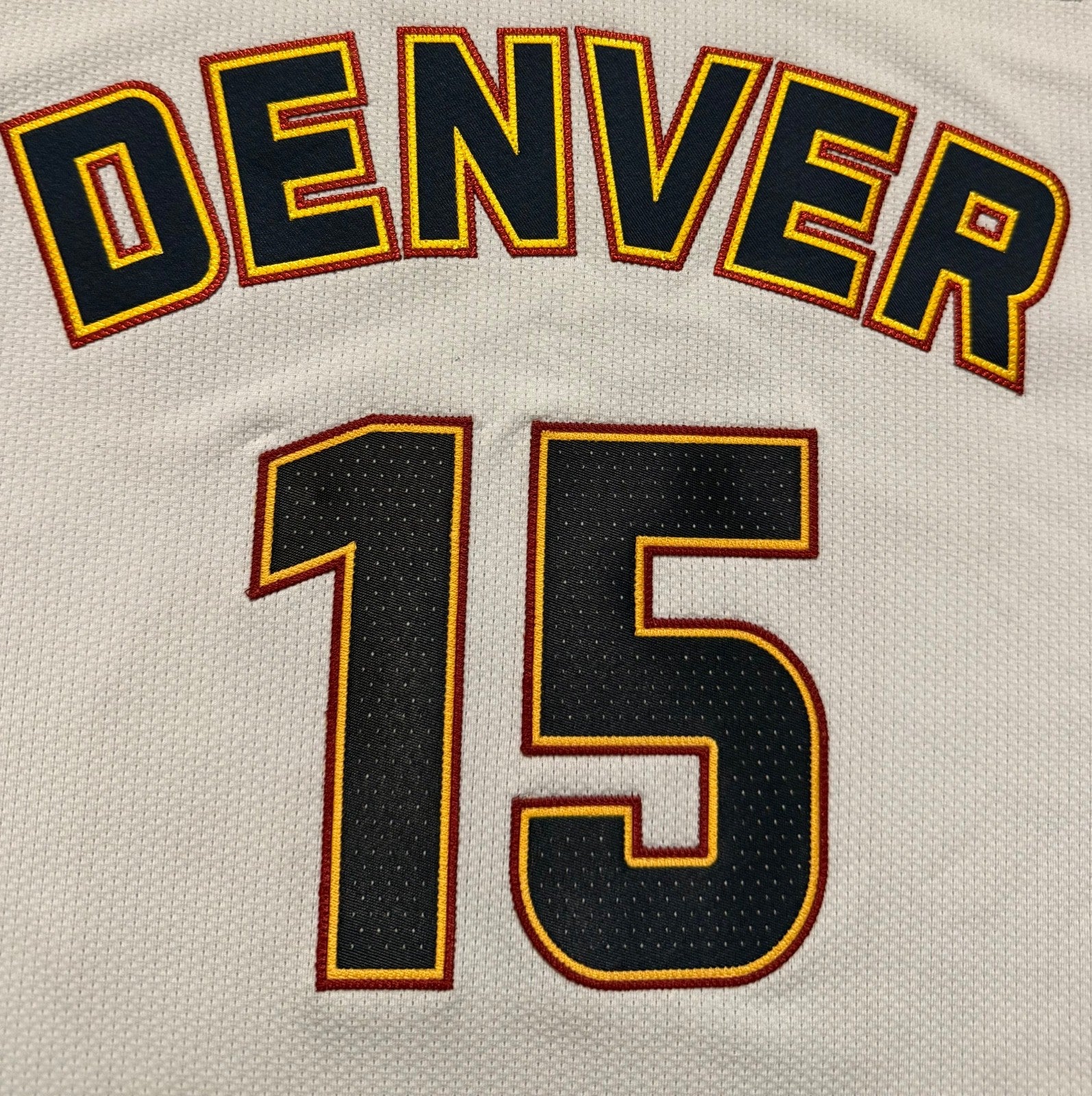 Nikola Jokic Denver Nuggets Jersey #15 Nike ADV Authentic White Size 52 (XL) NBA