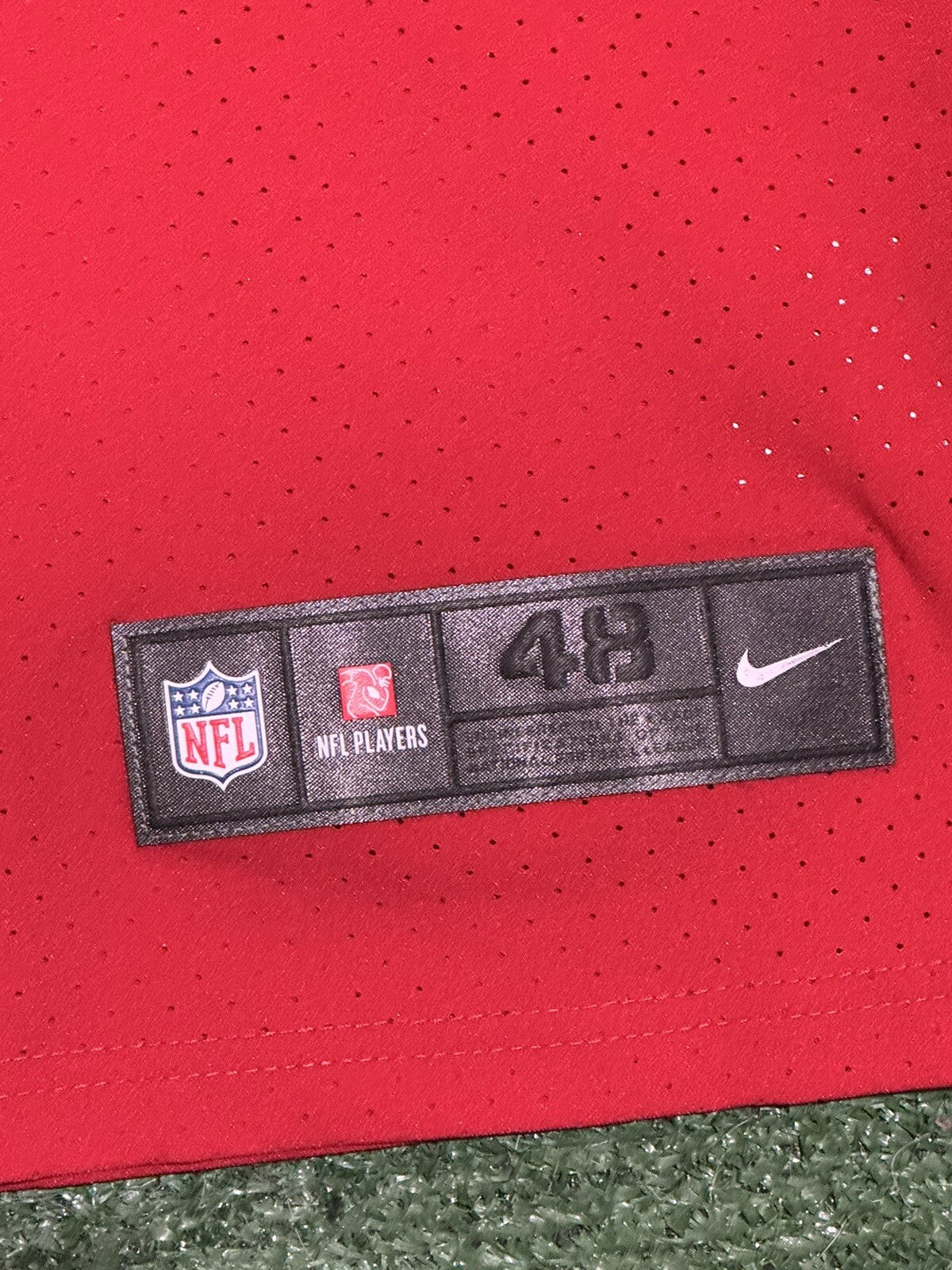 Talanoa Hufanga San Francisco 49ers Jersey #29 Nike Vapor Elite red Size 48 (XL) NFL