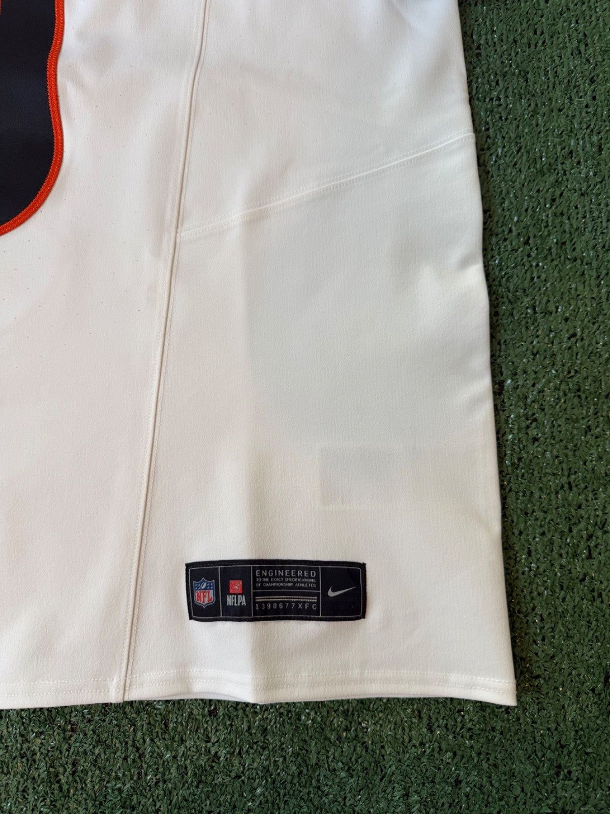 Joe Burrow Cincinnati Bengals Jersey #9 Nike Vapor FUSE Elite White Size 48 (XL) NFL
