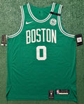 Jayson Tatum Boston Celtics Jersey #0 Nike VaporKnit Authentic Green Size 52 (XL) NBA