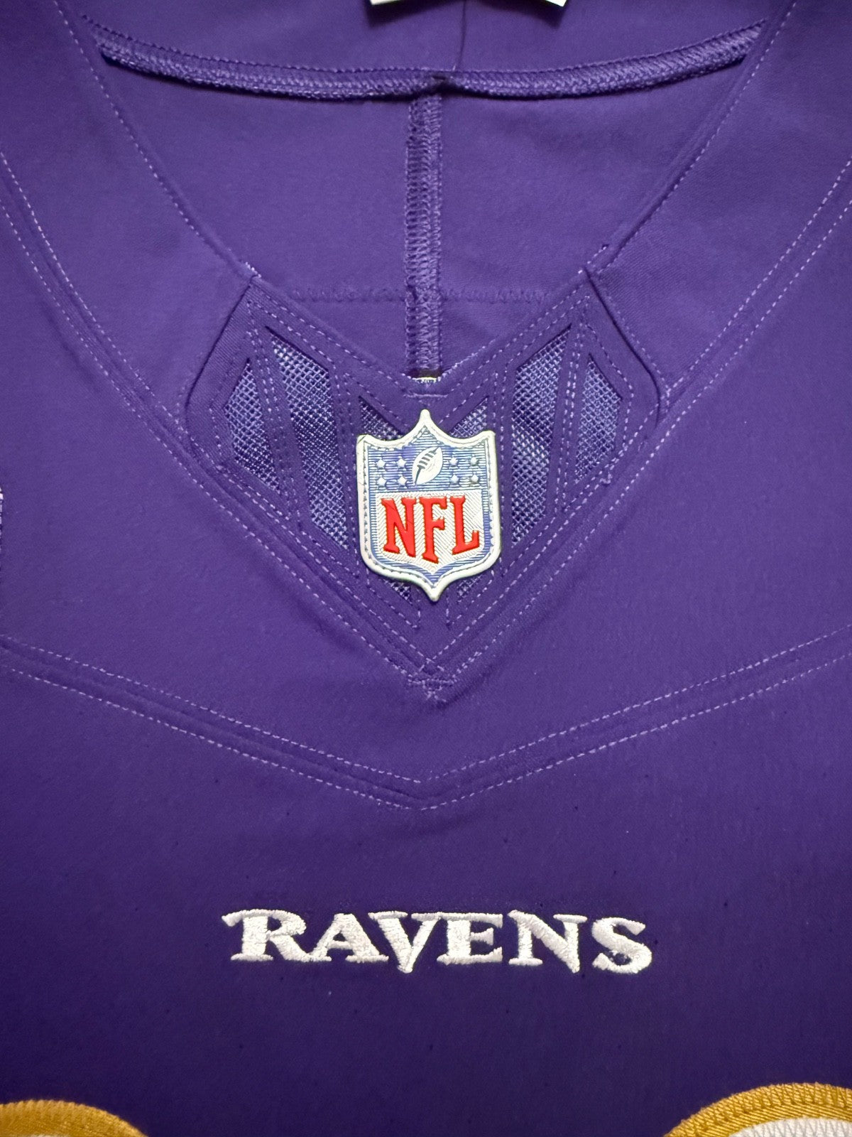 Derrick Henry Baltimore Ravens Jersey #22 Nike Vapor FUSE Elite Purple Size 40 (M) NFL
