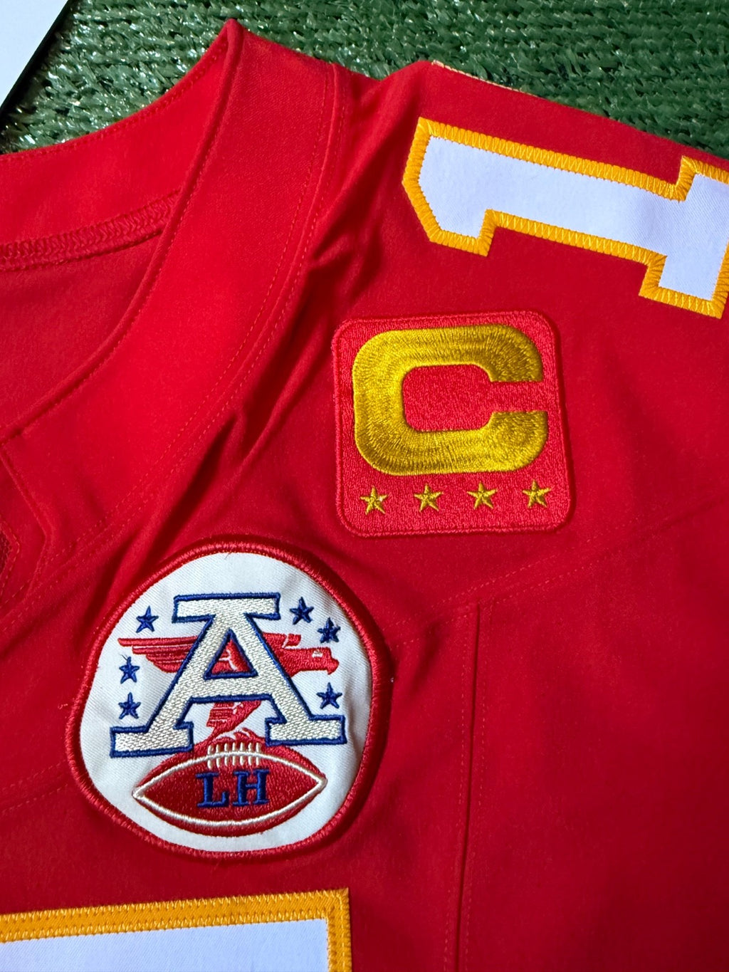 Patrick Mahomes Kansas City Chiefs Jersey #15 Nike Vapor FUSE Elite Red Size 52 (XXL) NFL