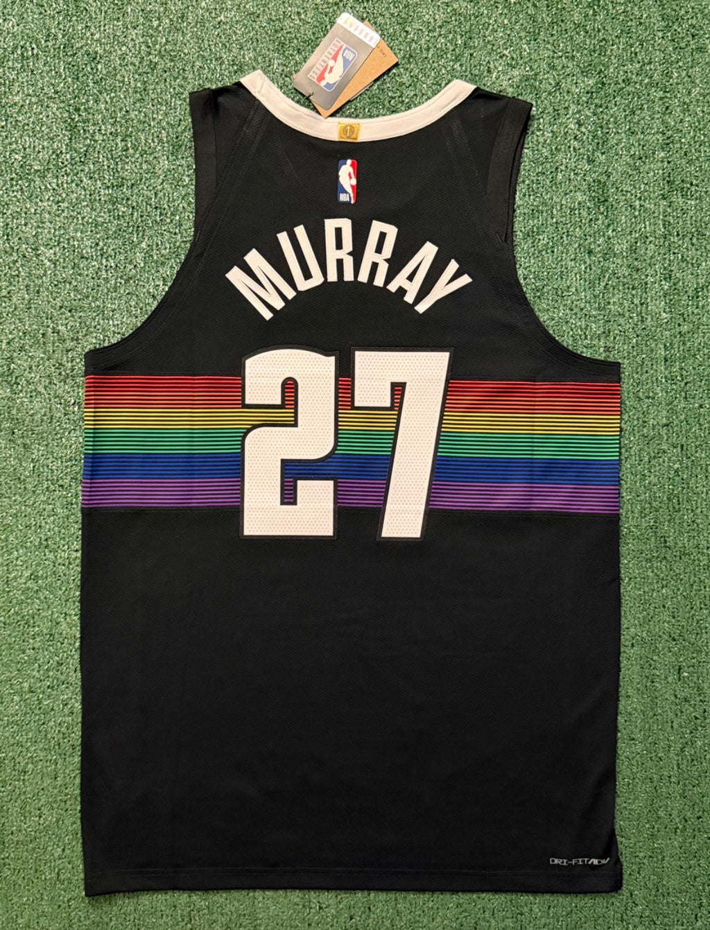 Jamal Murray Denver Nuggets Jersey #27 Nike ADV Authentic Black Size 48 (L) NBA