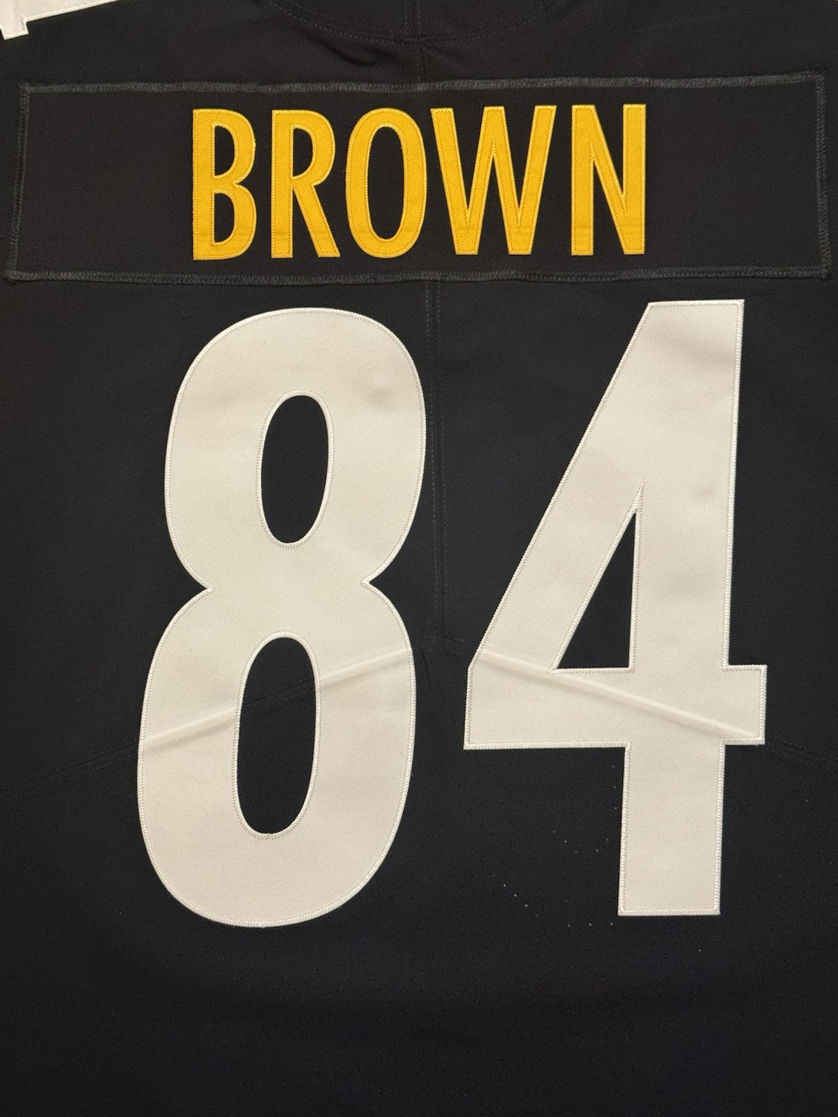 Antonio Brown Pittsburgh Steelers Jersey #84 Nike Vapor Elite Black Size 48 (XL) NFL