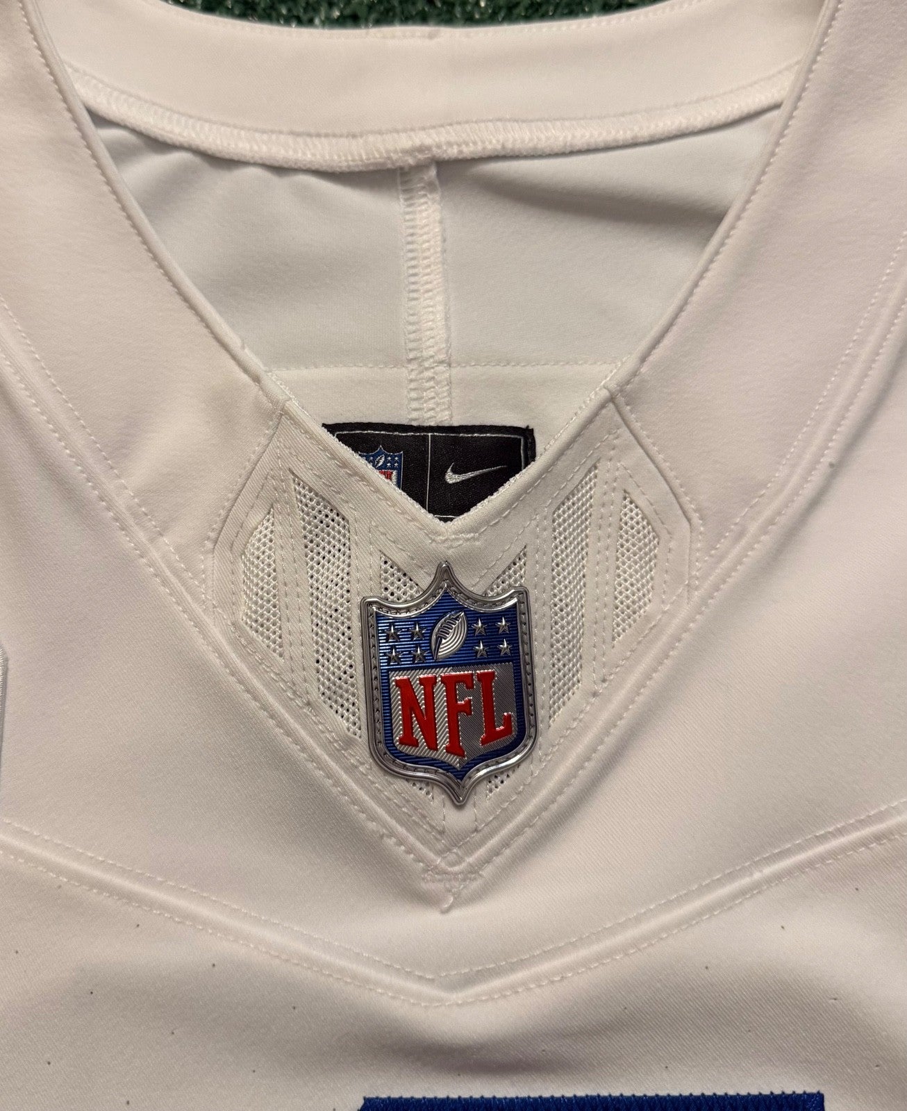 Dak Prescott Dallas Cowboys Jersey #4 Nike Vapor FUSE Elite White Size 44 (Large) NFL