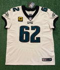 Jason Kelce Philadelphia Eagles Jersey #62 Nike Vapor Elite White Size 48 (XL) NFL