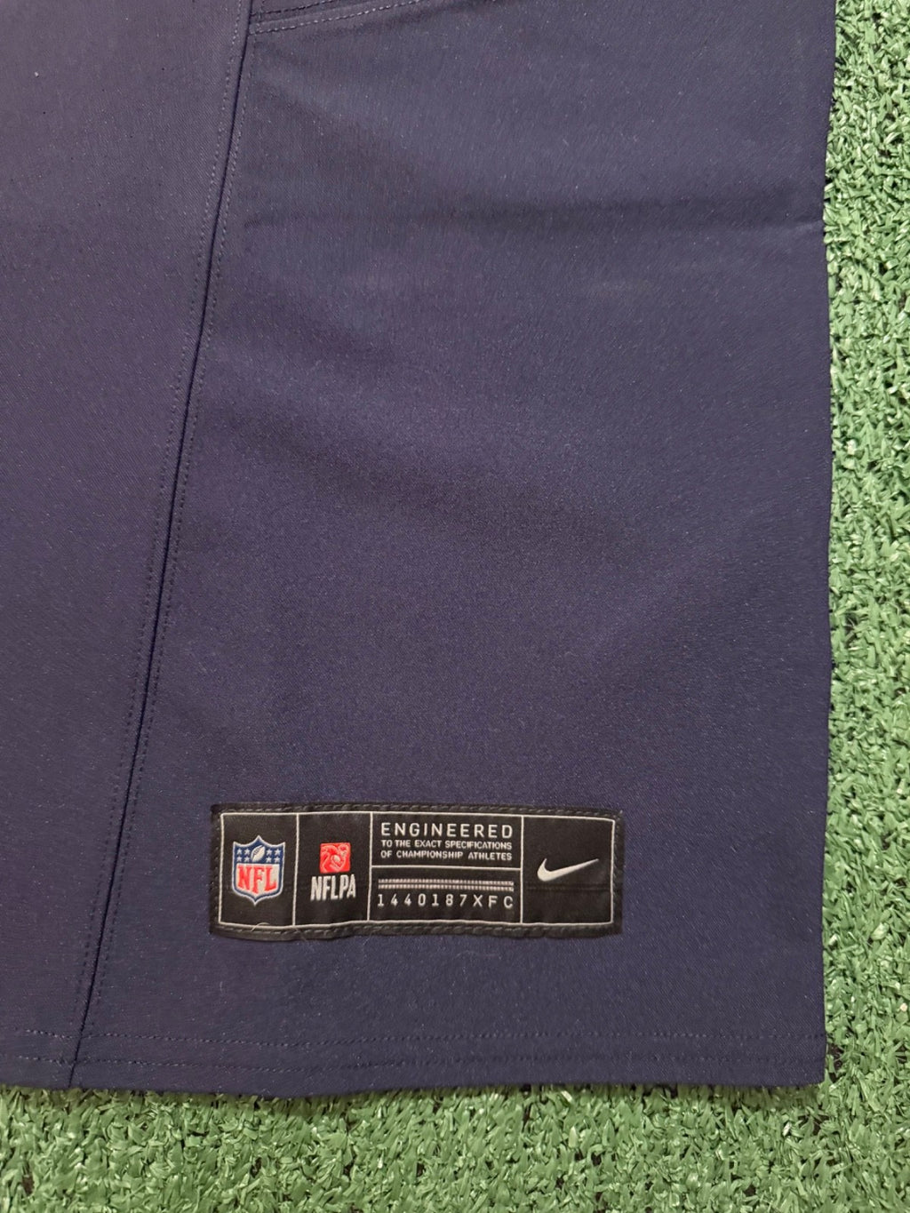 Caleb Williams Chicago Bears Jersey #18 Nike Vapor FUSE Elite Navy Size 44 (Large) NFL