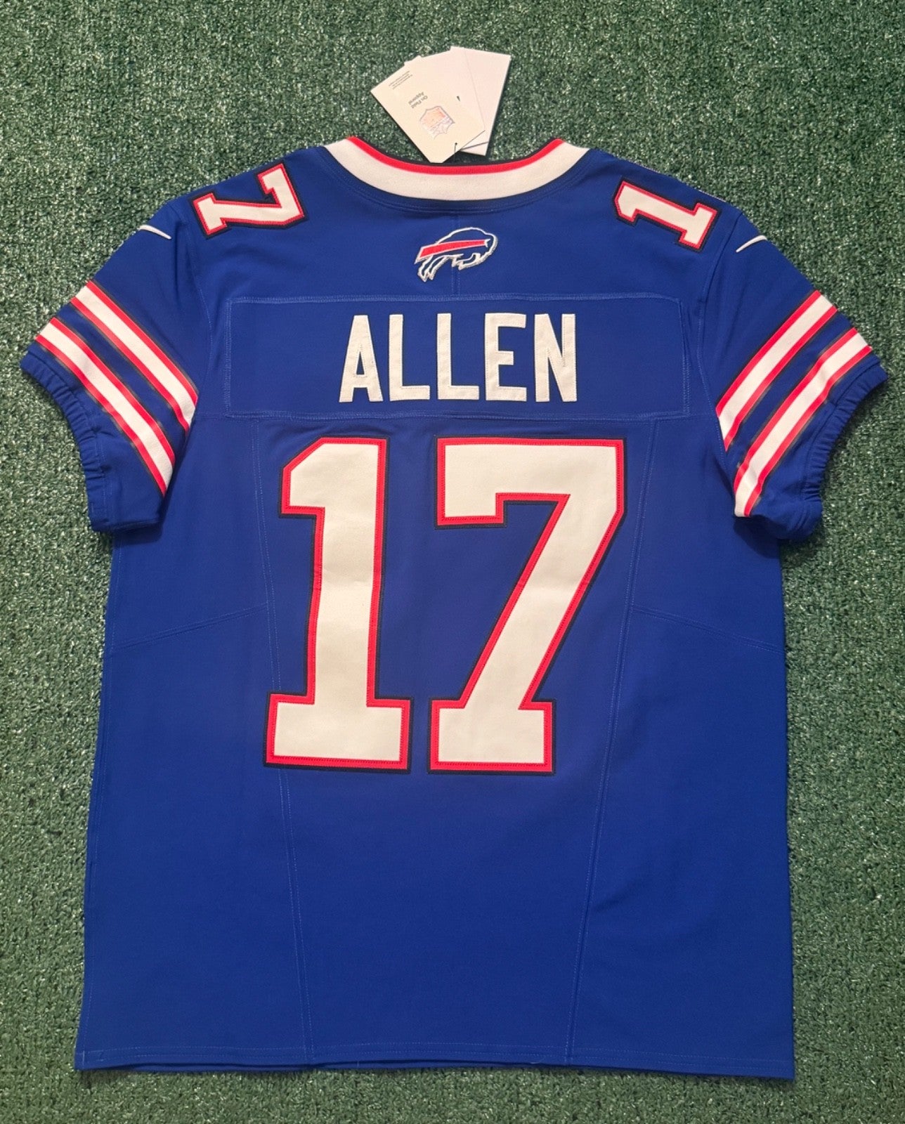 Josh Allen Buffalo Bills Jersey #17 Nike Vapor Fuse Elite Blue Size 40 (M) NFL