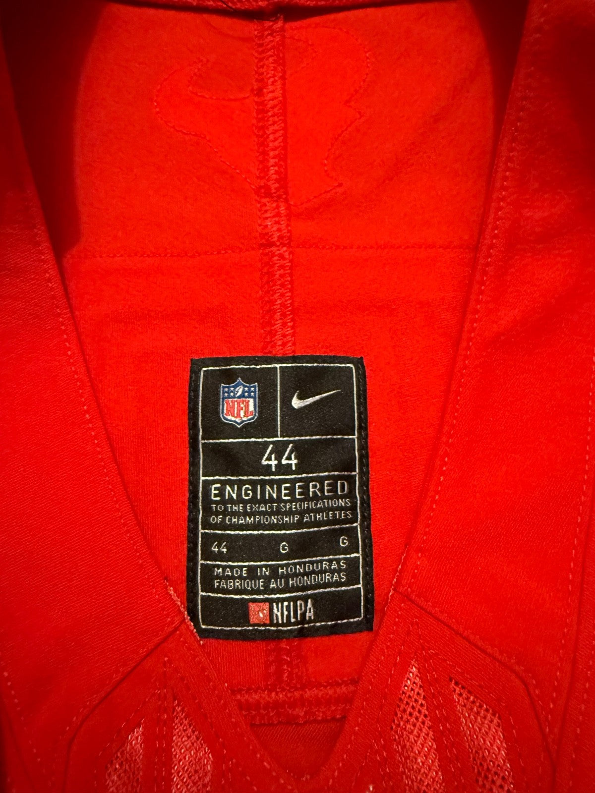 CJ Stroud Houston Texans Jersey #7 Nike Vapor Fuse Elite Red Size 44 (L) NFL
