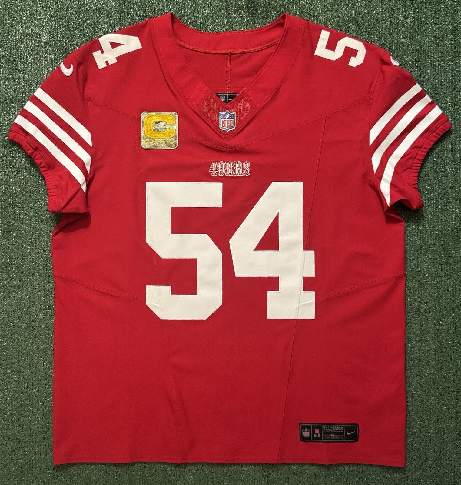 Fred Warner San Francisco 49ers
Jersey #54 Nike Vapor FUSE Elite red Size 48 (XL) NFL