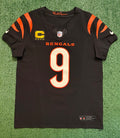 Joe Burrow Cincinnati Bengals Jersey #9 Nike Vapor FUSE Elite Black Size 40 (M) NFL