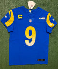 Matthew Stafford Los Angeles Rams Jersey #9 Nike Vapor FUSE Elite blue Size 40 (Medium) NFL