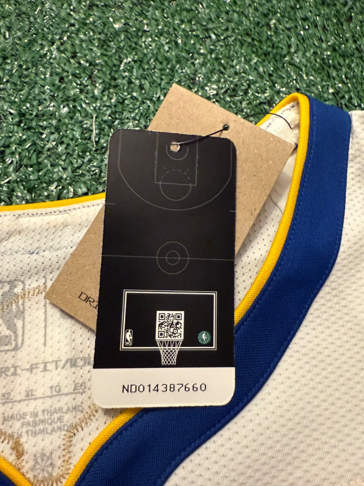 Steph Curry Golden State Warriors Jersey #30 Nike ADV Authentic White Size 52 (XL) NBA
