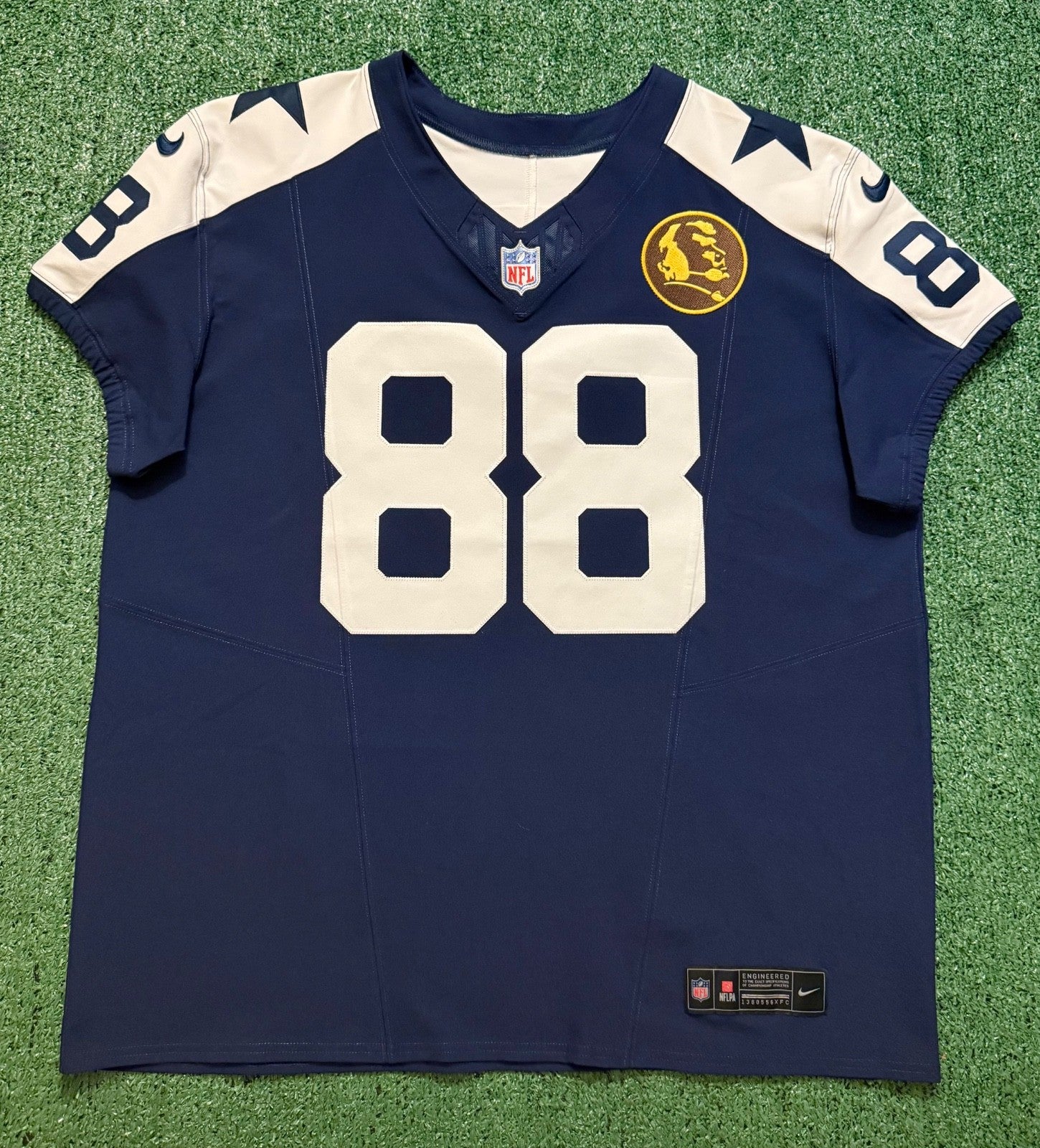 Ceedee Lamb Dallas Cowboys jersey #88 Nike Vapor FUSE Elite Navy size 48 (XL) NFL