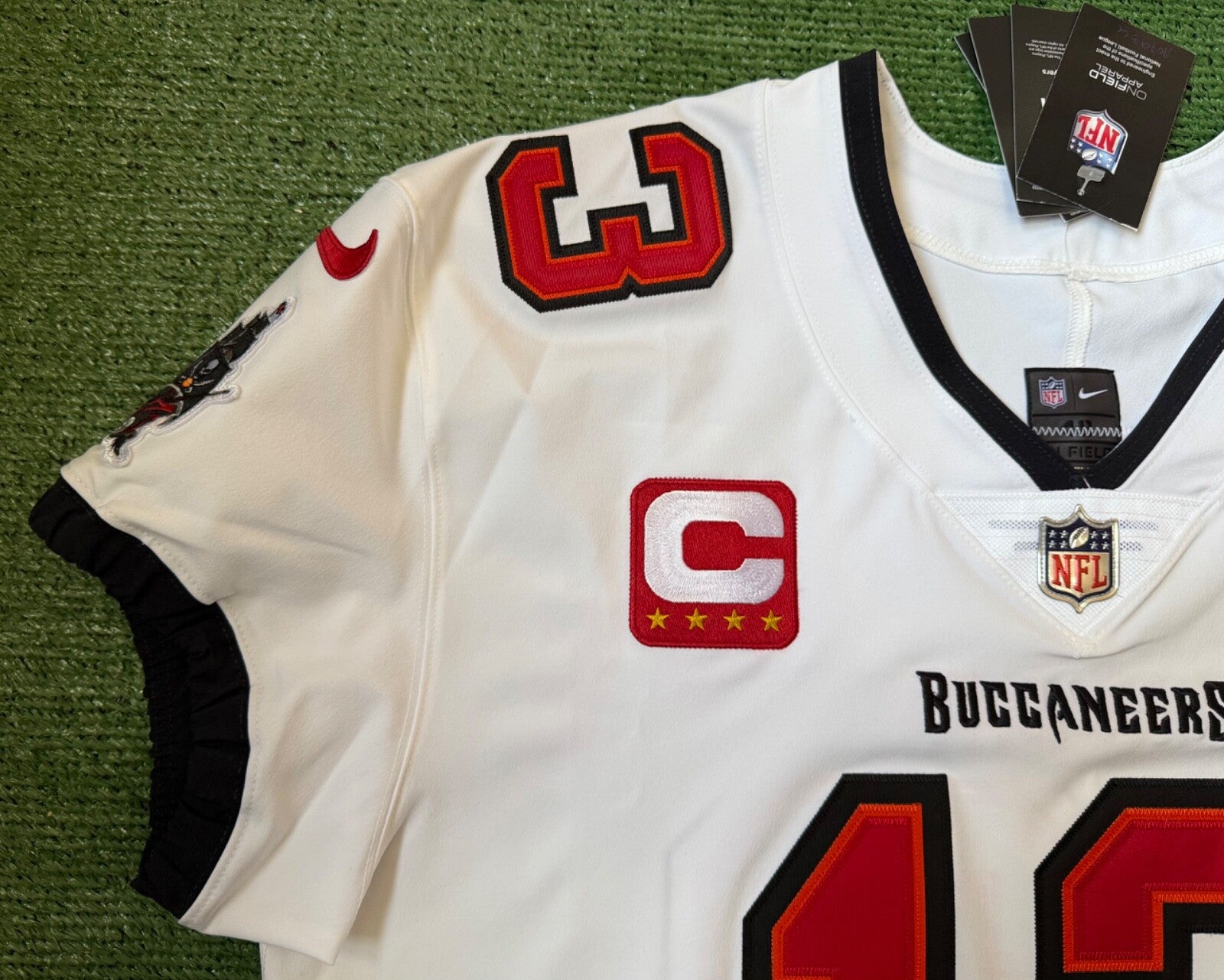 Mike Evans Tampa Bay Buccaneers Jersey #13 Nike Vapor Elite White Size 48 (XL) NFL
