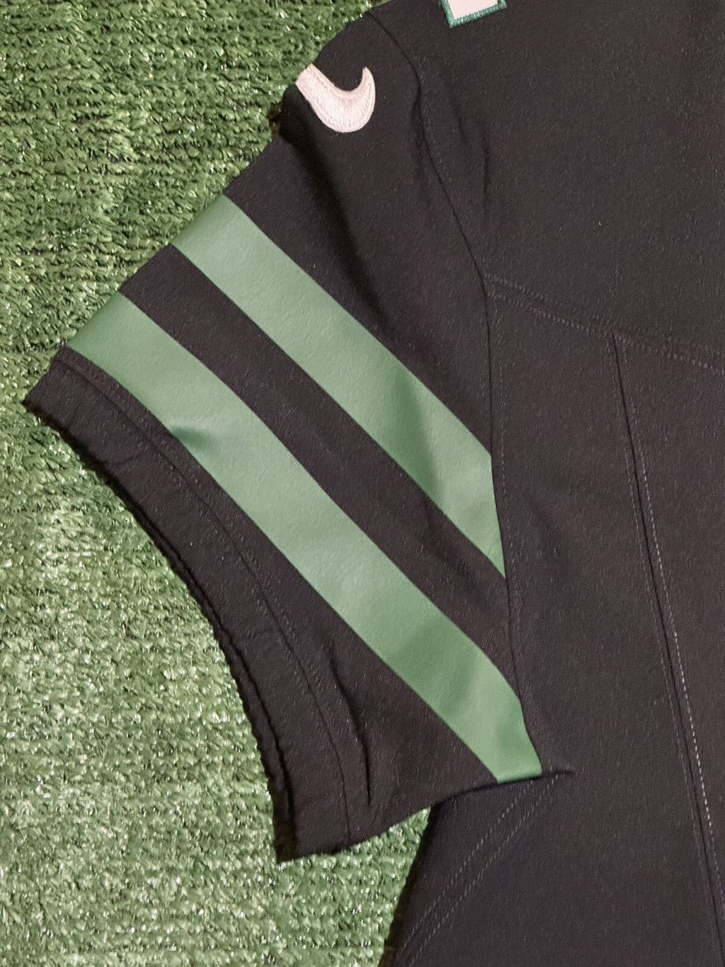 Sauce Gardner New York Jets Jersey #1 Nike Vapor Fuse Elite Black Size 40 (M) NFL