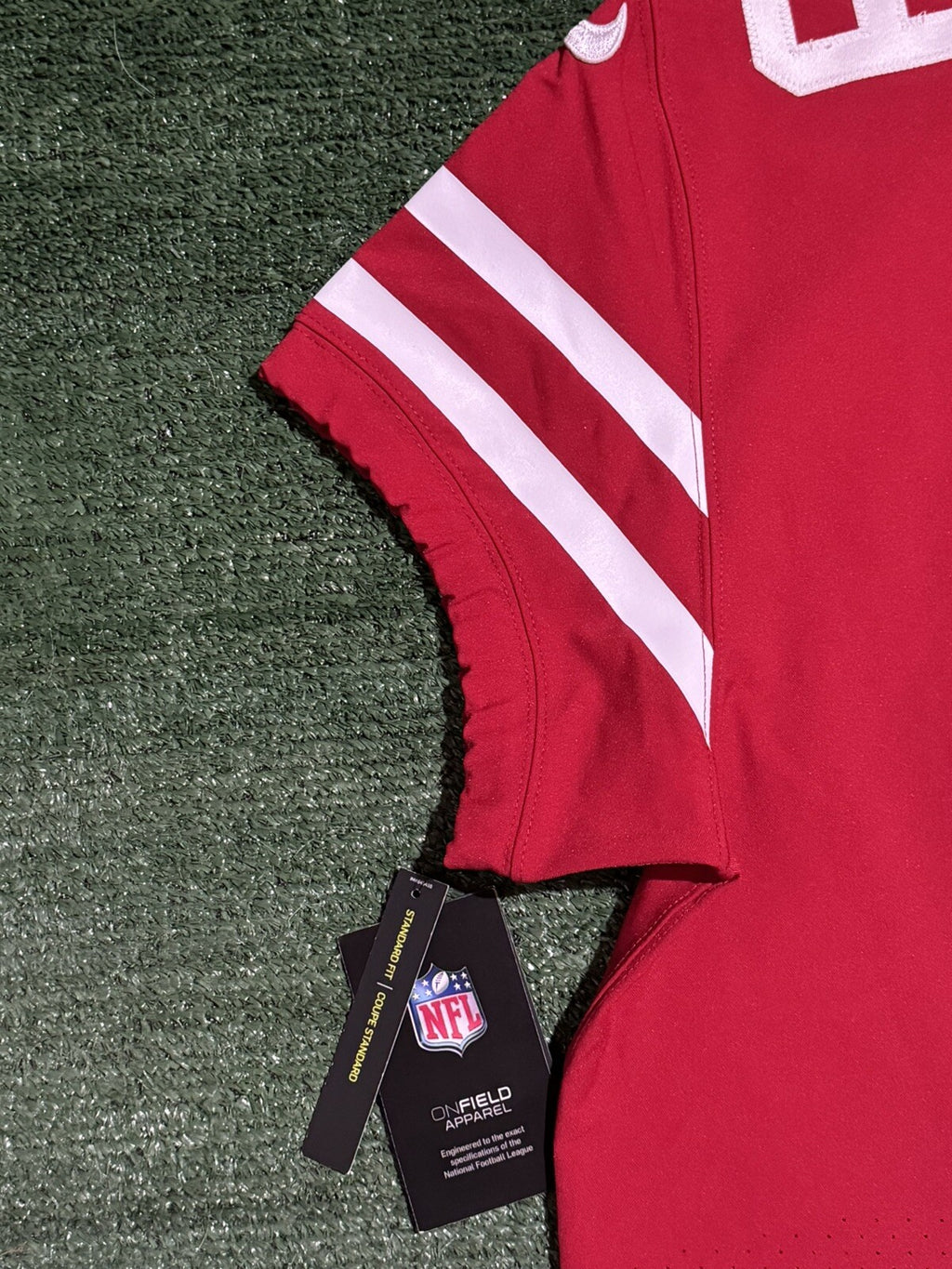 Talanoa Hufanga San Francisco 49ers Jersey #29 Nike Vapor Elite red Size 48 (XL) NFL